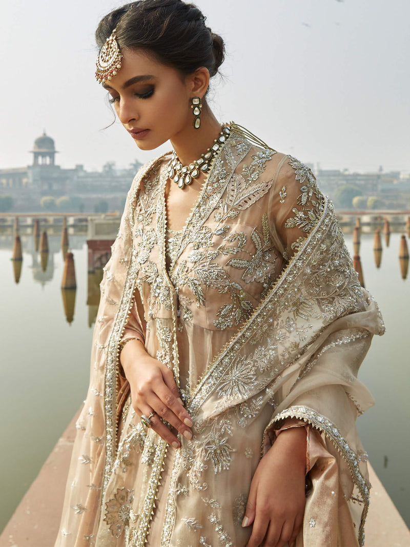 ANGARKHA, SWIRLY LEHENGA &amp; DUPATTA