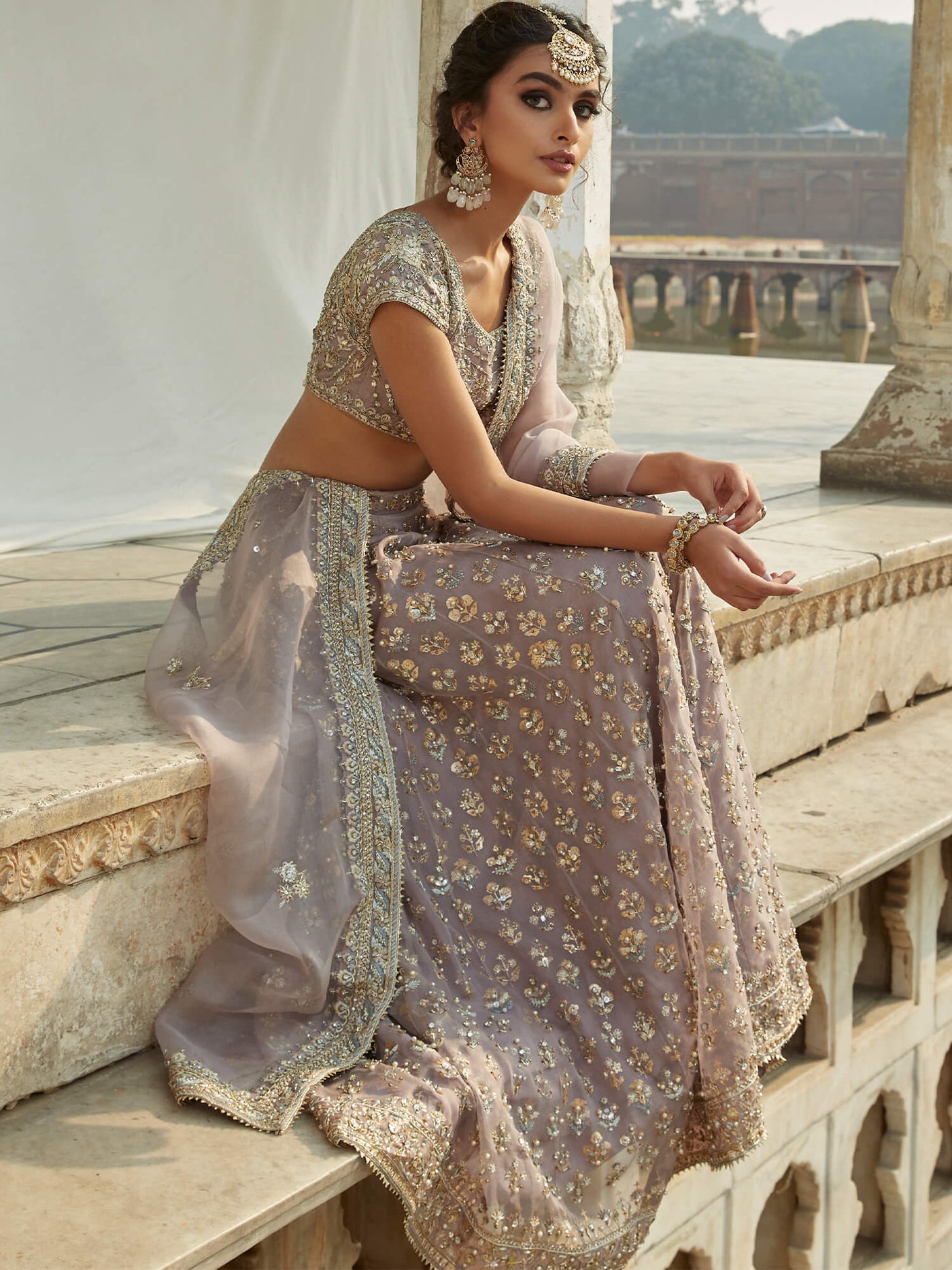 Choli W Ghagra Dupatta Misha Lakhani