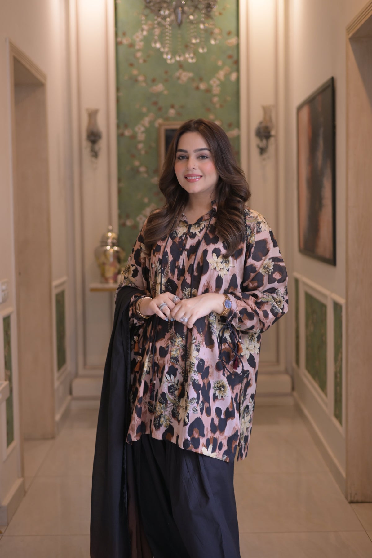 Aneelas Printed Lawn 2pc [SPR-26-61] [Dispatch Time 2 Month]
