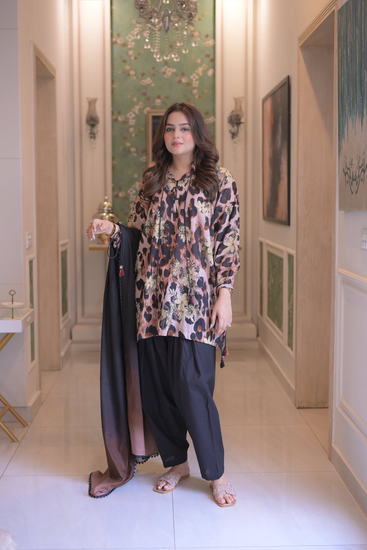 Aneelas Printed Lawn 2pc [SPR-26-61] [Dispatch Time 2 Month]