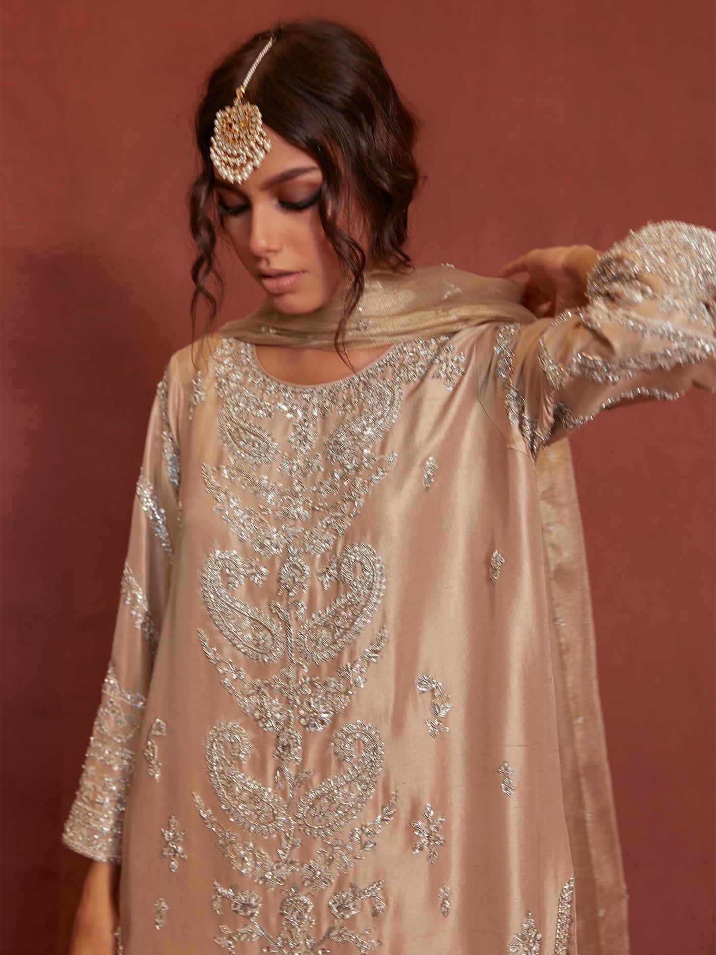 Alisha, Skinny Shalwar & Dupatta