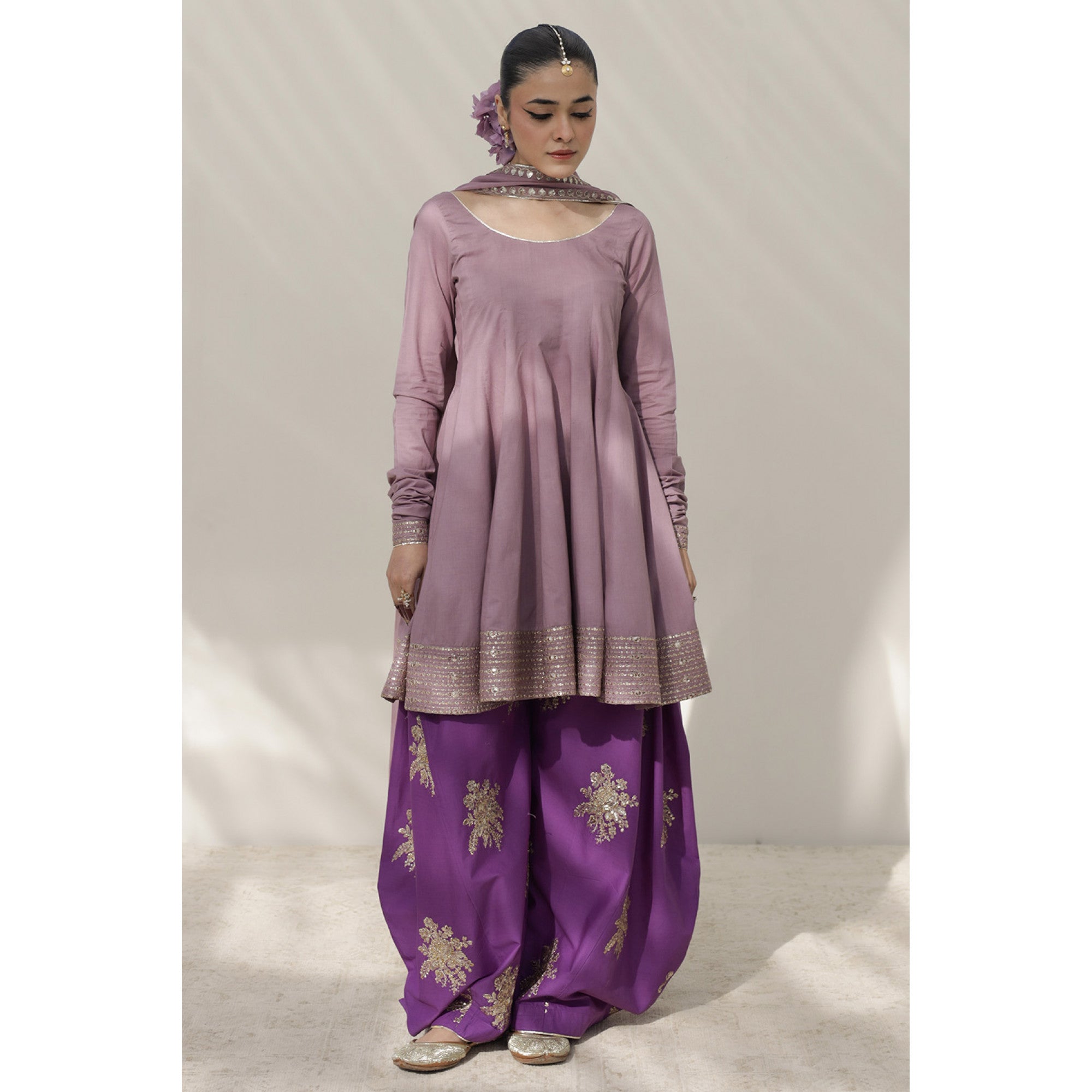 Monotone Purple Outfit