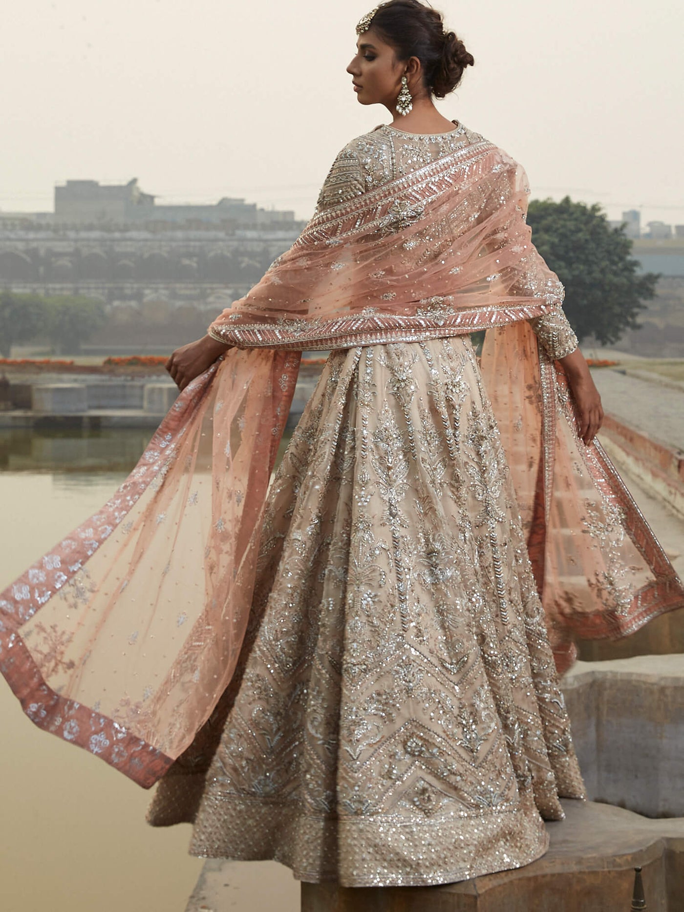 Blouse, Lehenga & Dupatta