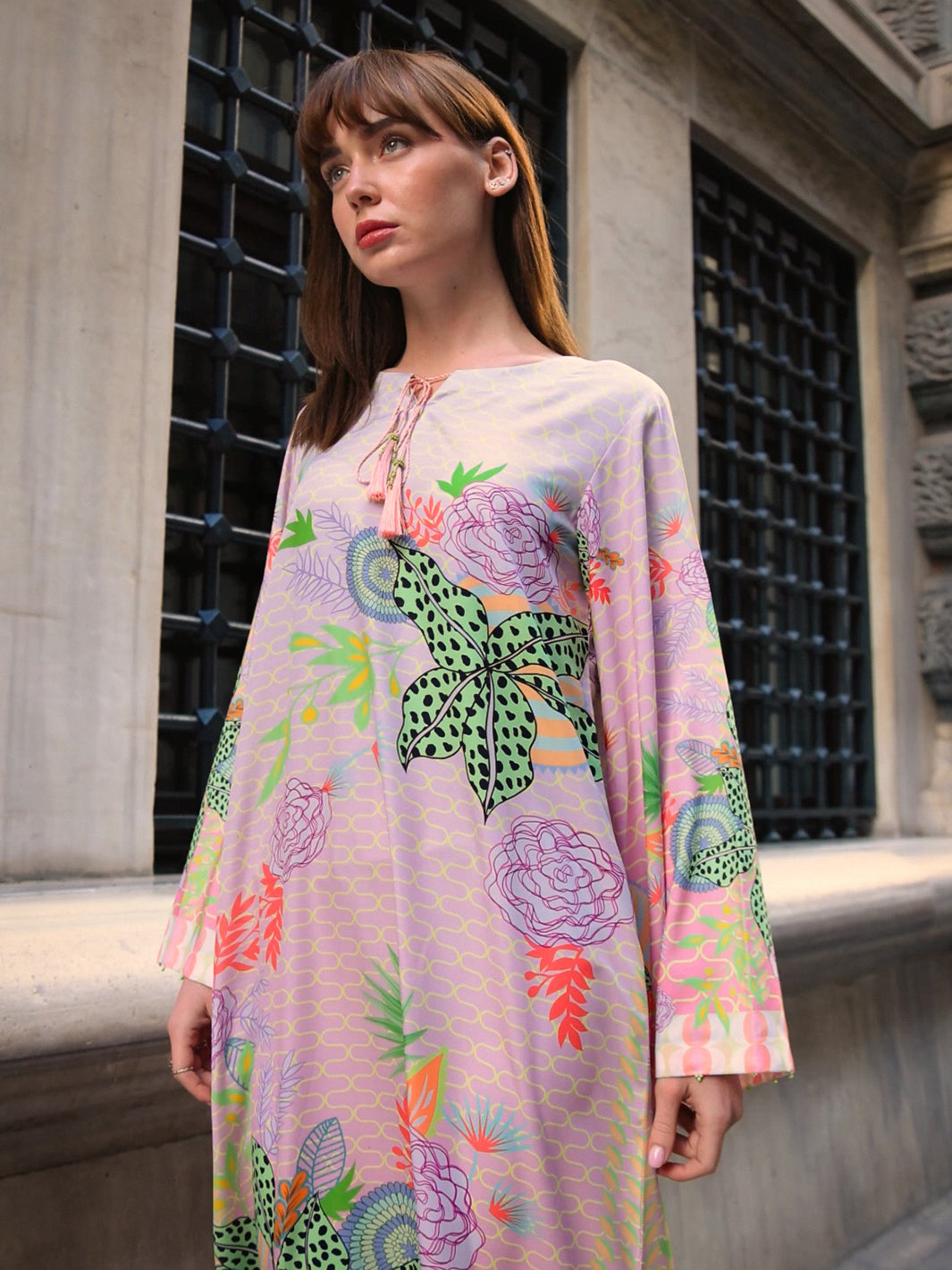 Mireva - Printed Kaftan
