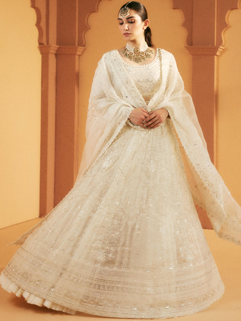 PESHWAS, CRUSHED LEHENGA &amp; DUPATTA