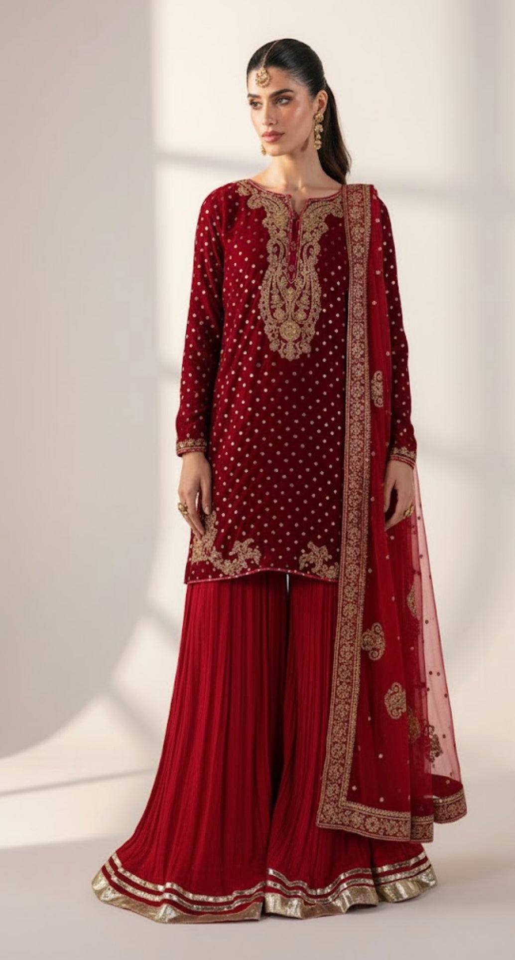 Heer Signature festive velvet