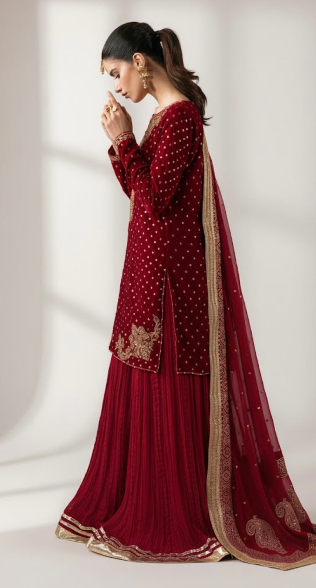 Heer Signature festive velvet