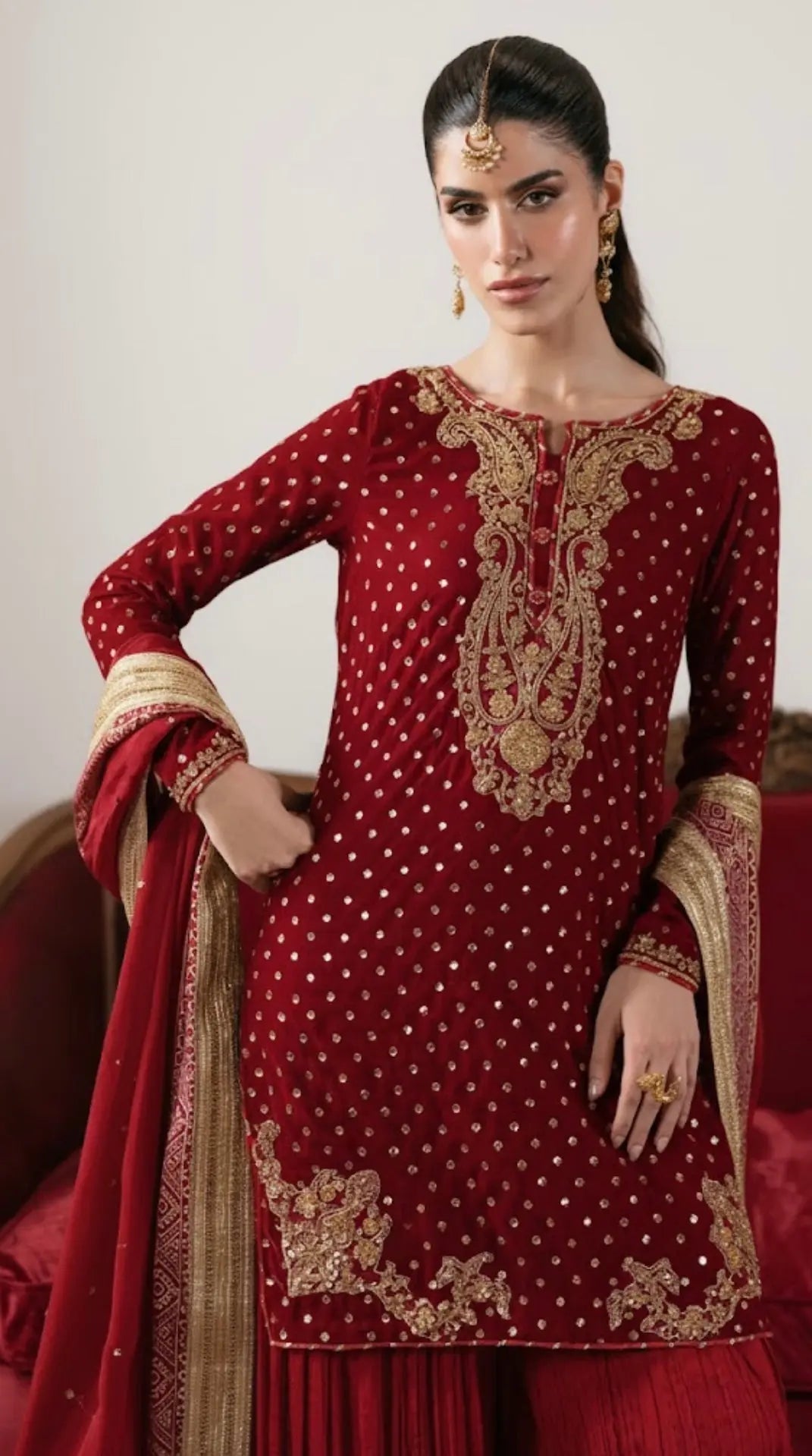 Heer Signature festive velvet