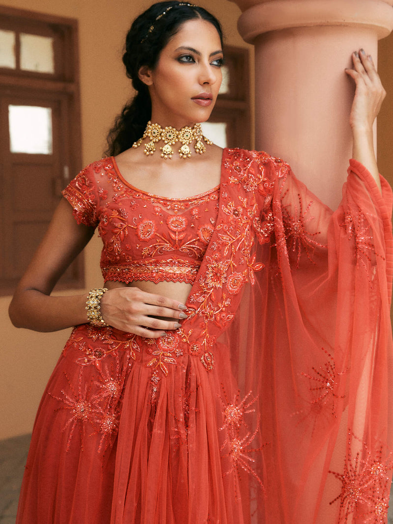 BLOUSE &amp; DRAPPED SARI