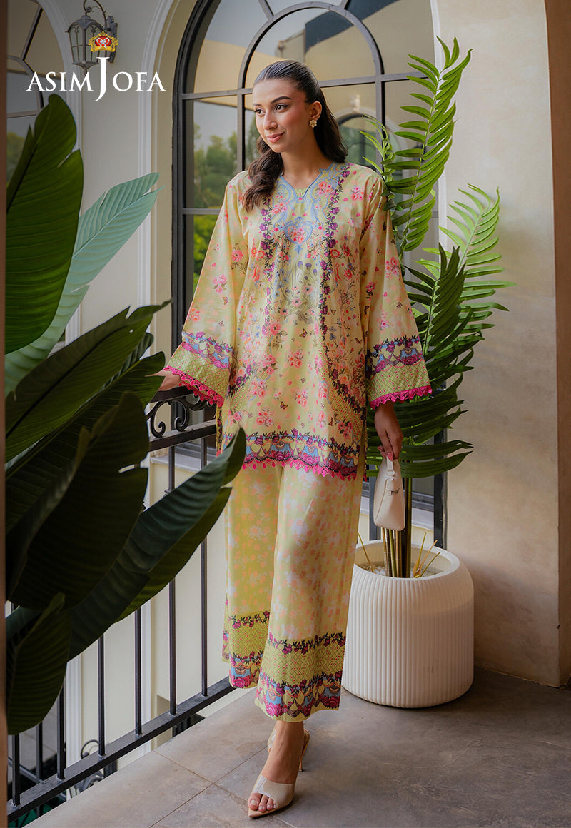 AJPB-279 Printed Lawn Stitched 2pcs