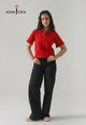 AJWKT-01 KNITTED RIB COLLAR SHIRT 1 PC