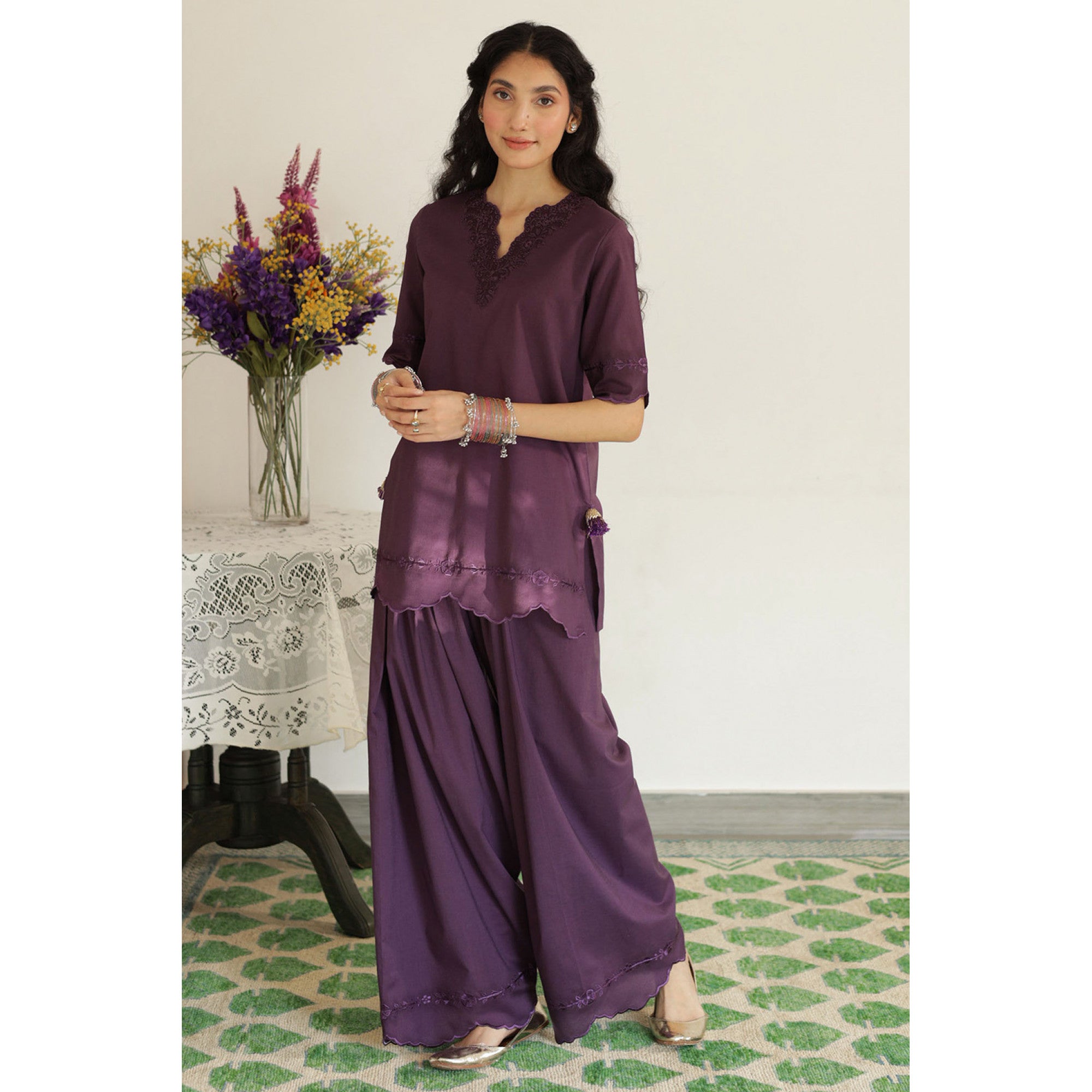 Aubergine Outfit