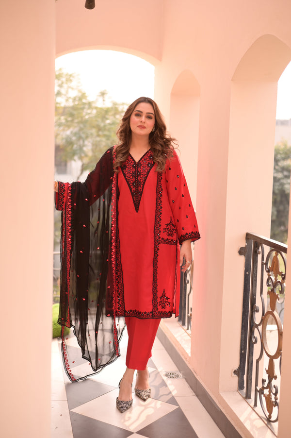 Aneelas Lawn Emb 2pc [LUX-26-16] [Dispatch Time 2 Months]