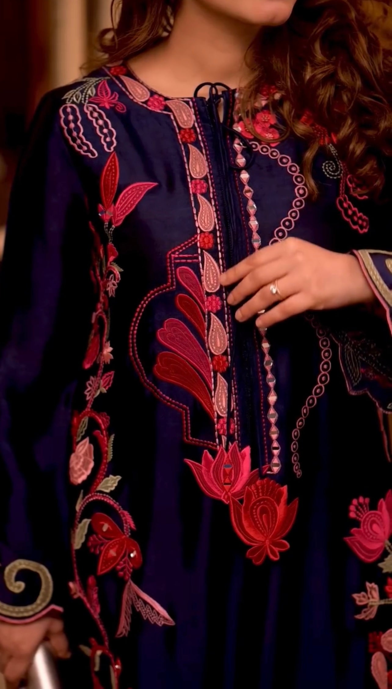Mulberry Kaftan by Alizay Saad