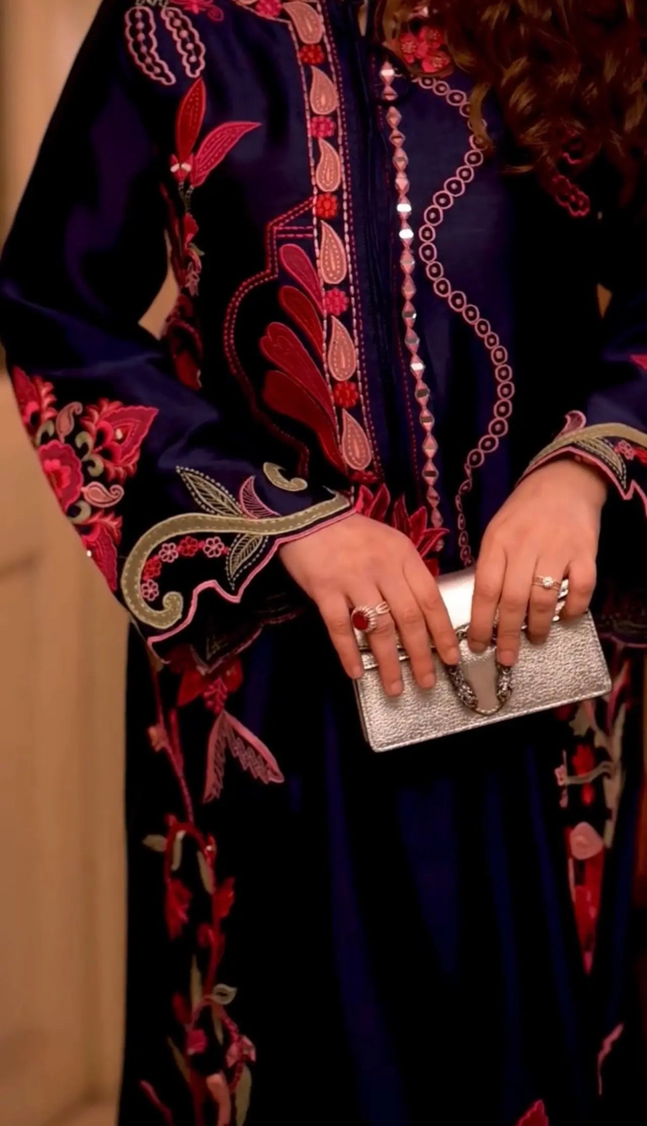 Mulberry Kaftan by Alizay Saad