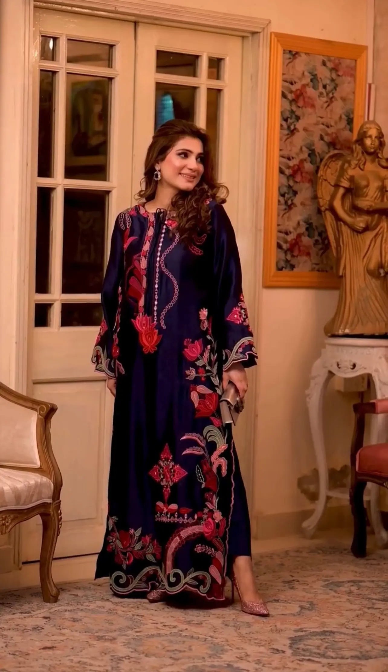 Mulberry Kaftan by Alizay Saad