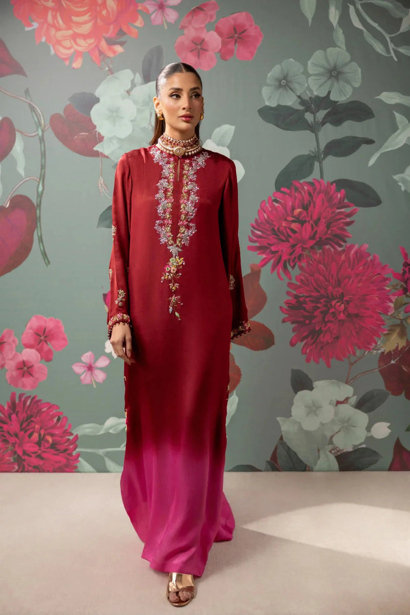 Fuschia Cherri Kaftan