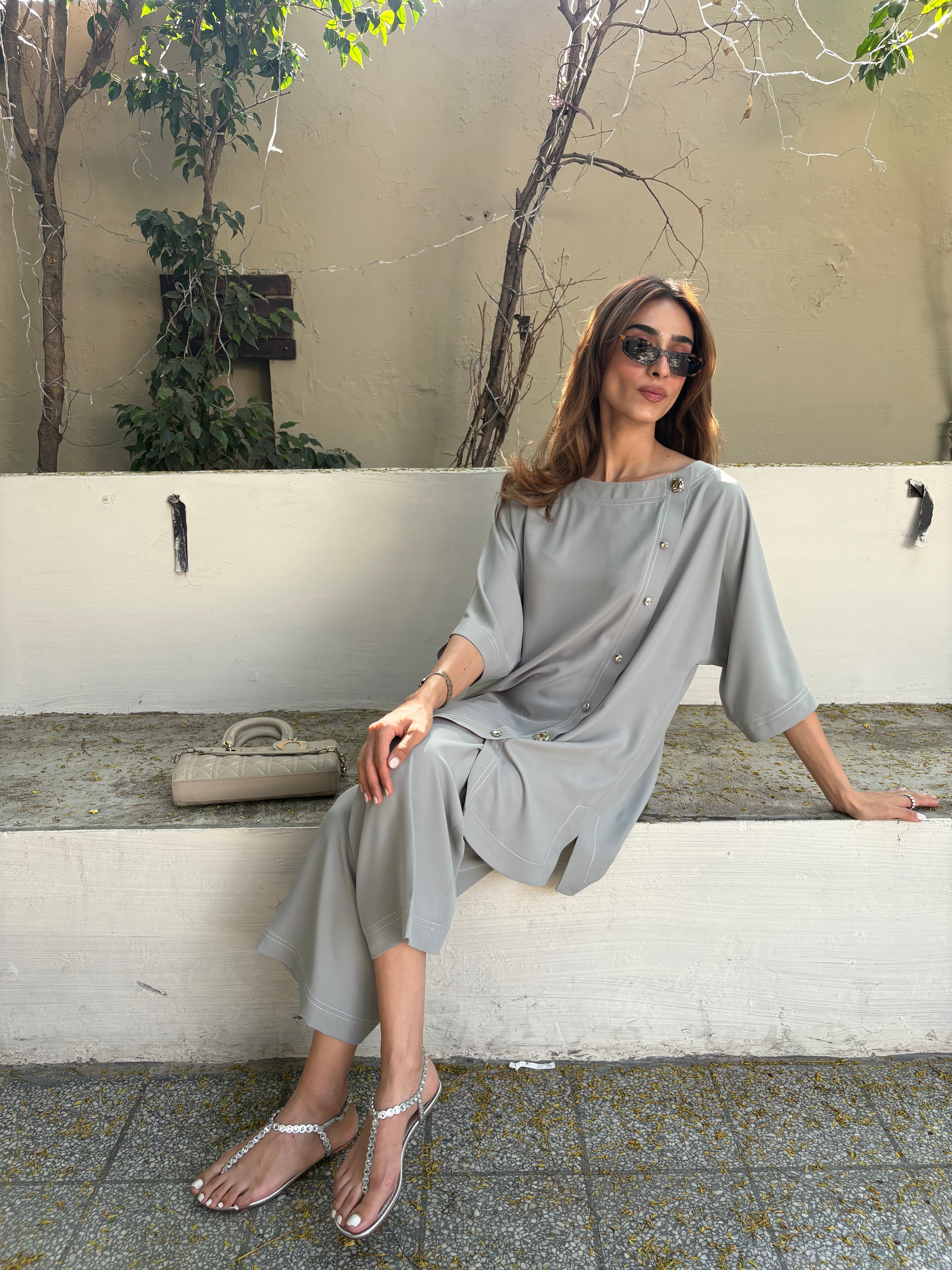 Muted Sea-green Claudia Set