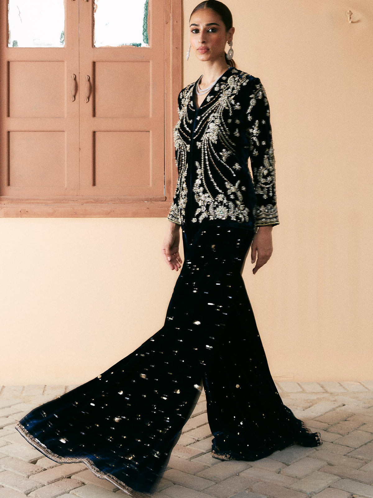 Rani Jacket, Blouse & Sharara