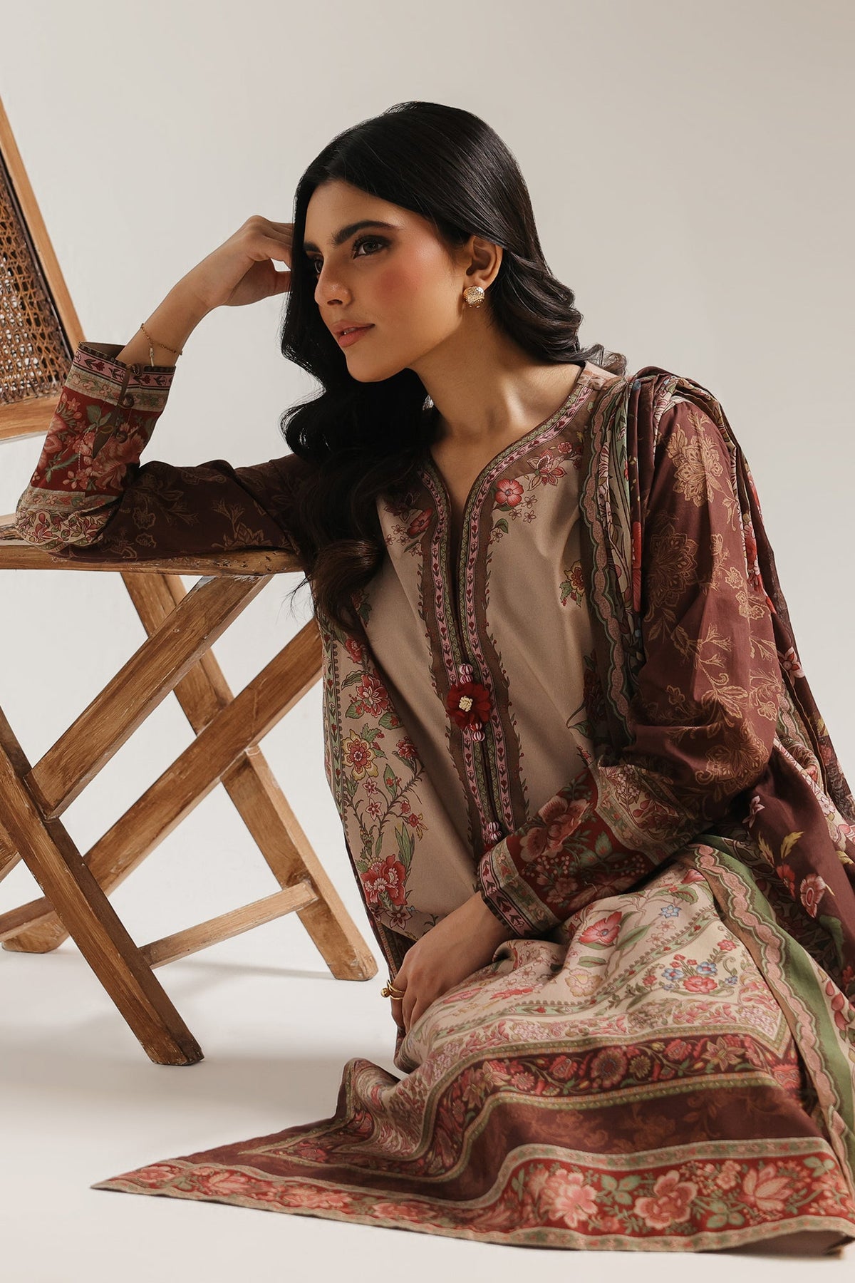 PRINTED SUIT (E0878/202/813)
