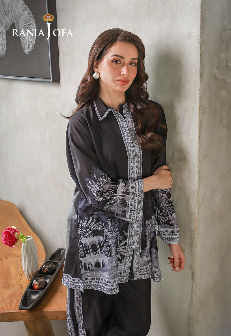 RARE-08 STITCHED PRINTED LAWN 2 PCS