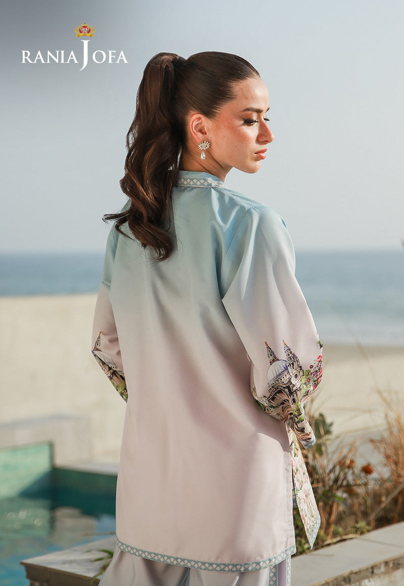 RARE-06 STITCHED PRINTED LAWN 2 PCS
