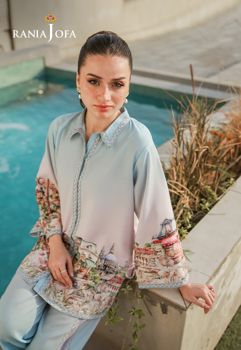 RARE-06 STITCHED PRINTED LAWN 2 PCS