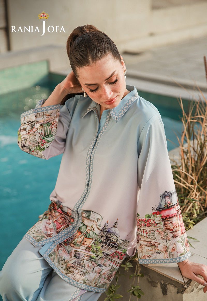 RARE-06 STITCHED PRINTED LAWN 2 PCS