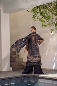SS24DD-2511  BLACK DUPATTA