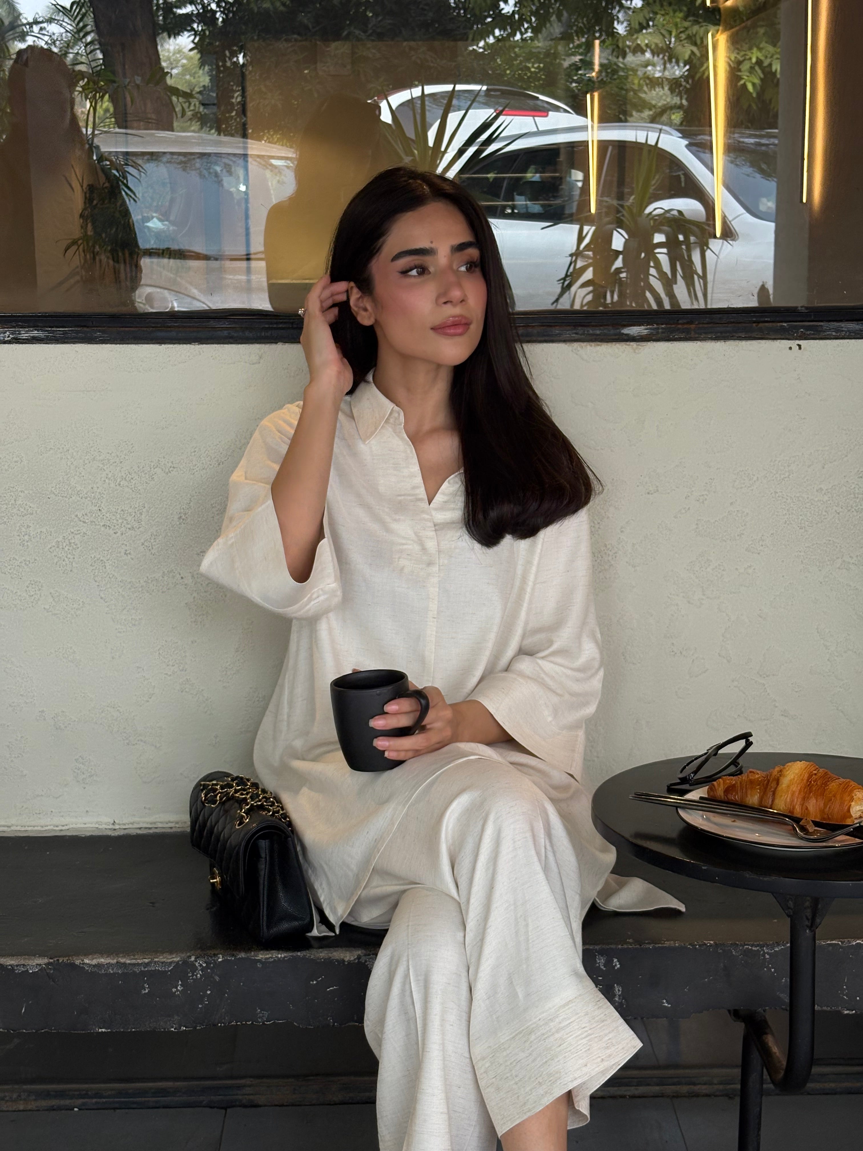 Heathered Oat Wool Toby