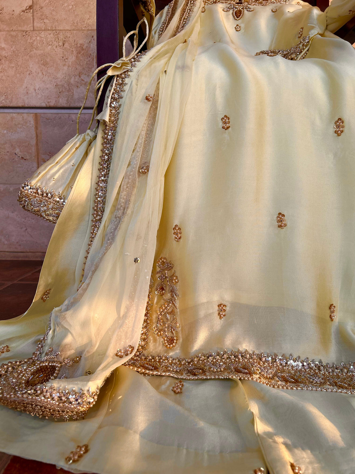 Raspberry Pastel Yellow
