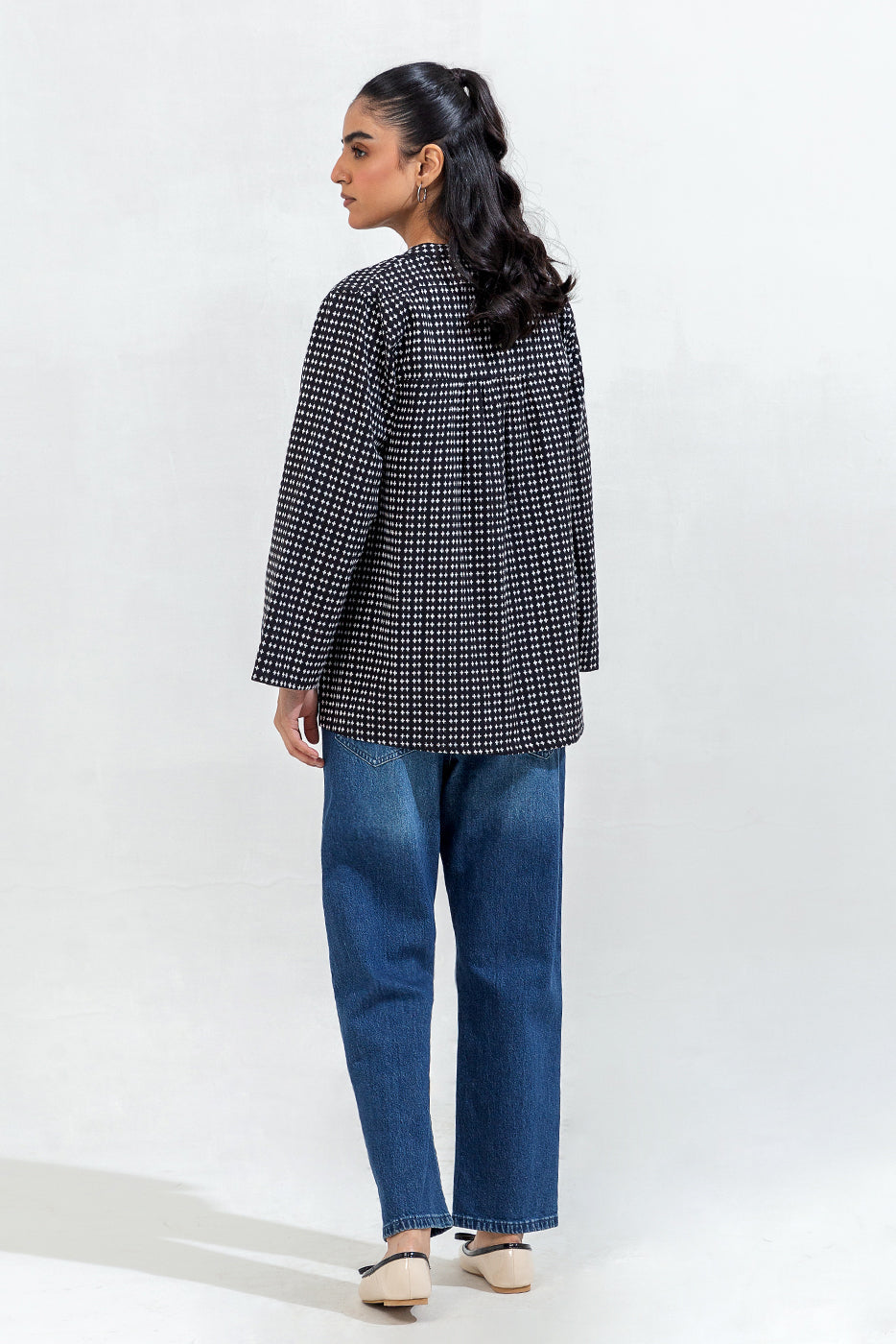 Basic Jacquard Top (Pret)
