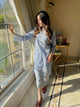 Ice Blue Schiffli CO-ORD Set