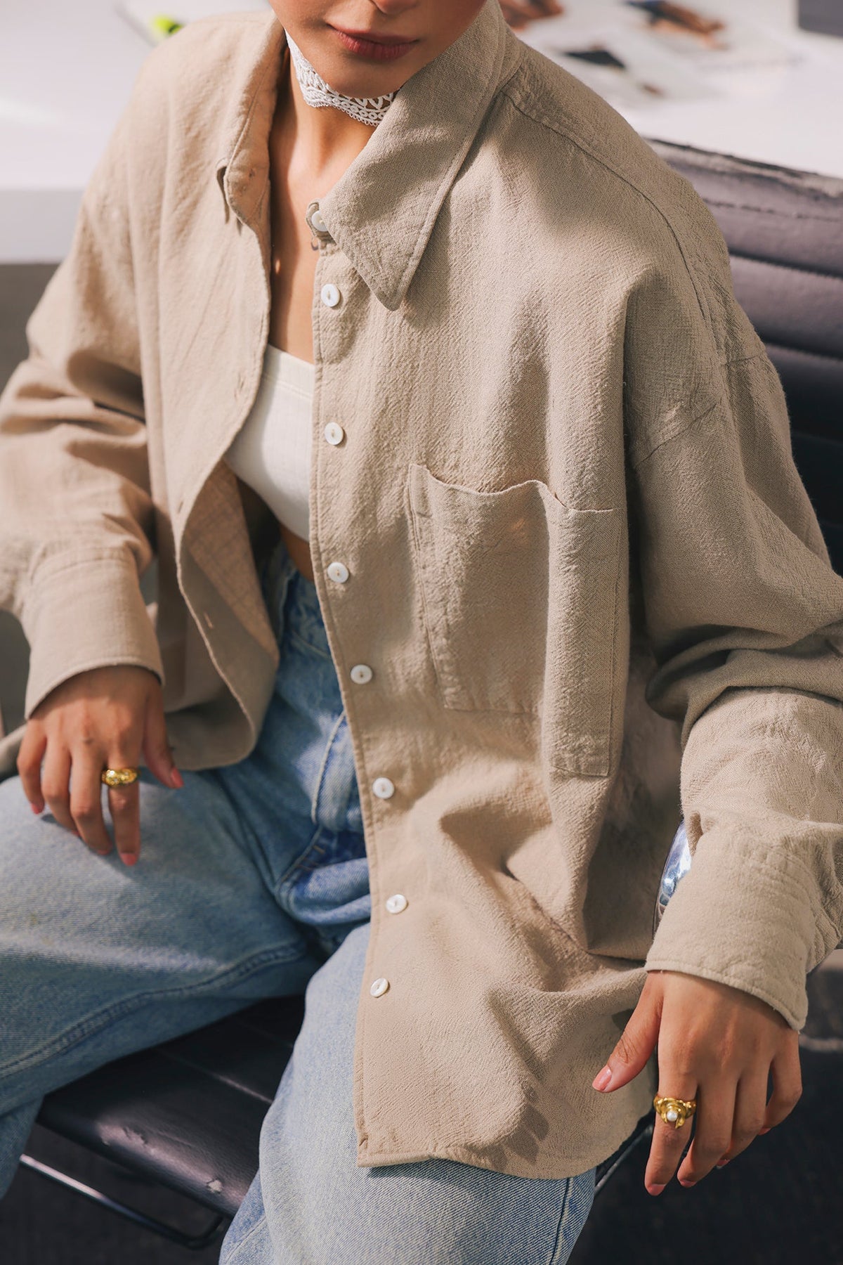 BUTTON DOWN SHIRT (E3364/108/007)