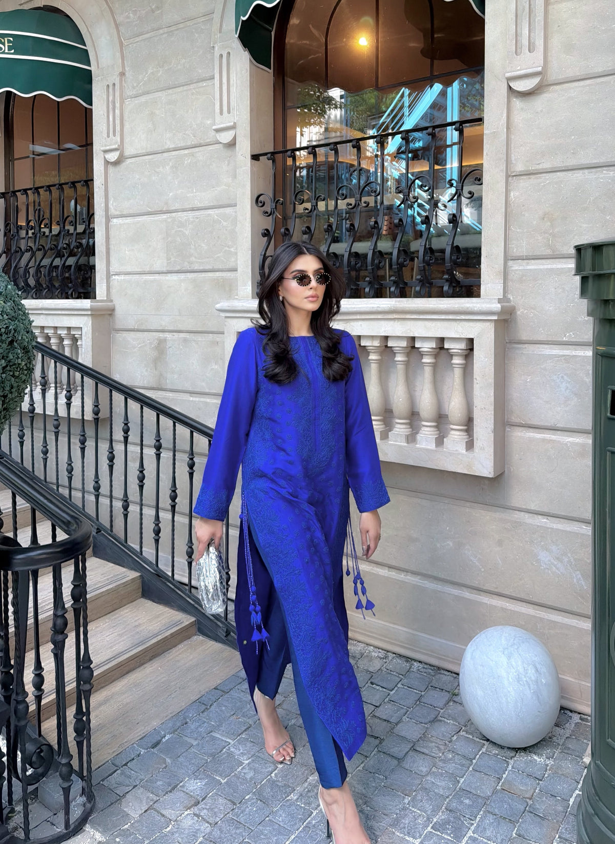 Rumana II - Indigo Blue