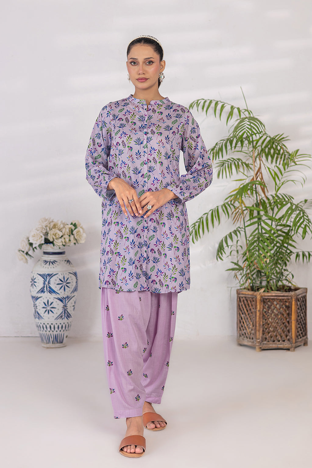 Lilac Bloom Co-ord Set | 2PC