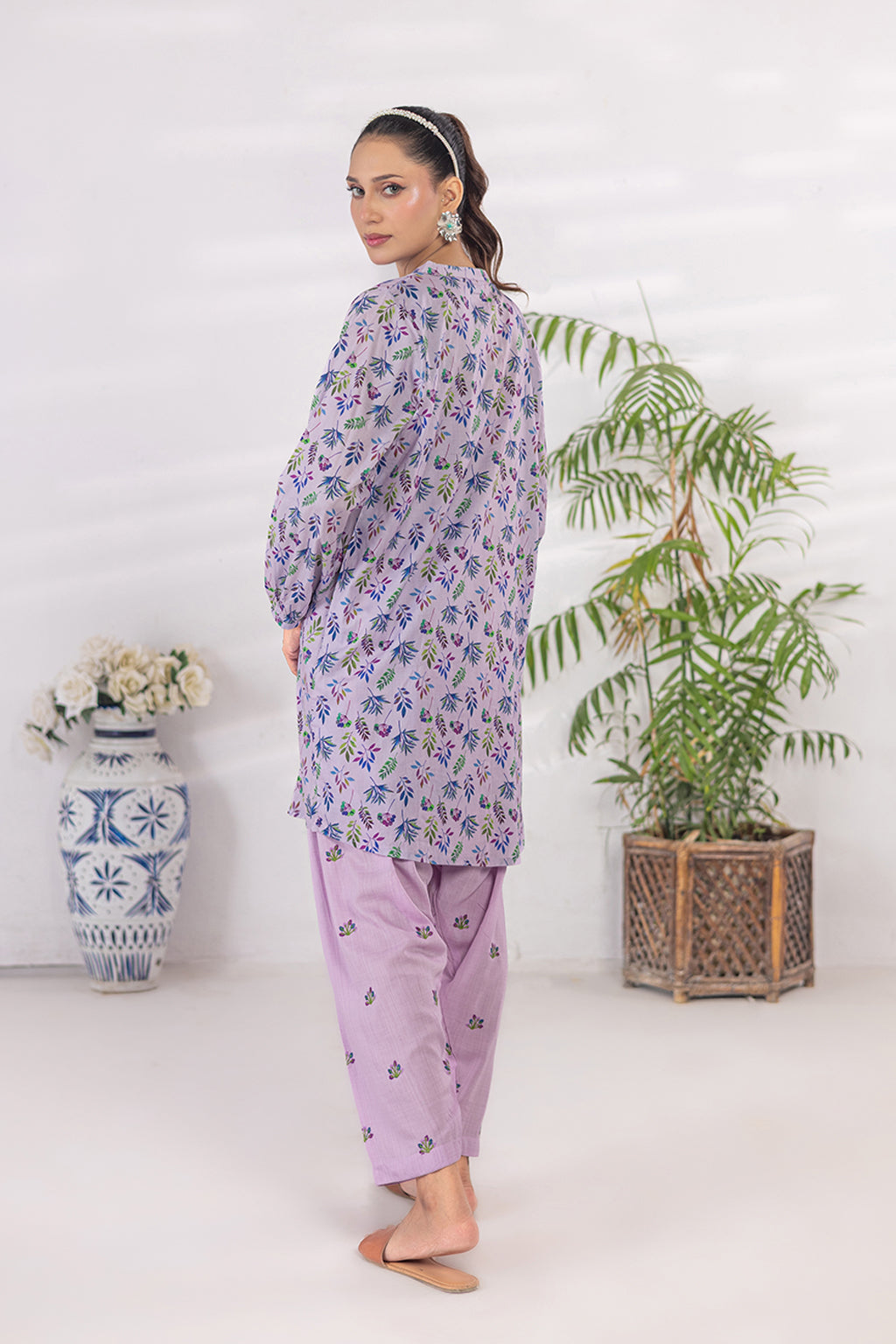 Lilac Bloom Co-ord Set | 2PC