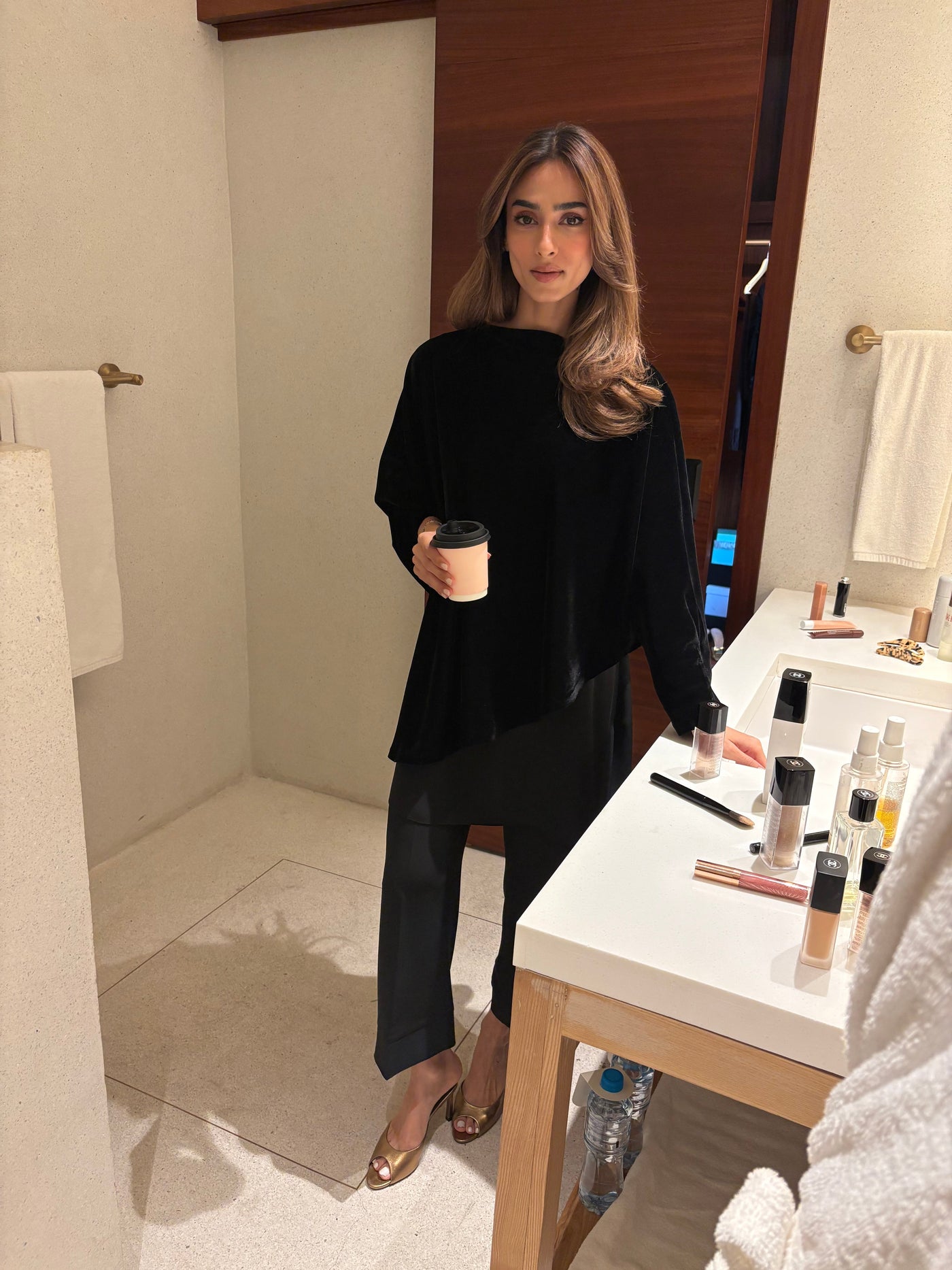 Velvet Cape Set