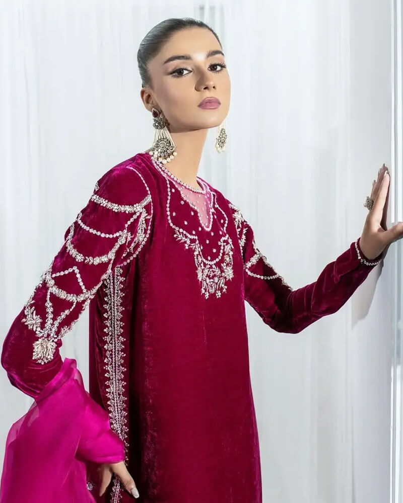 Velour Pink-Festive