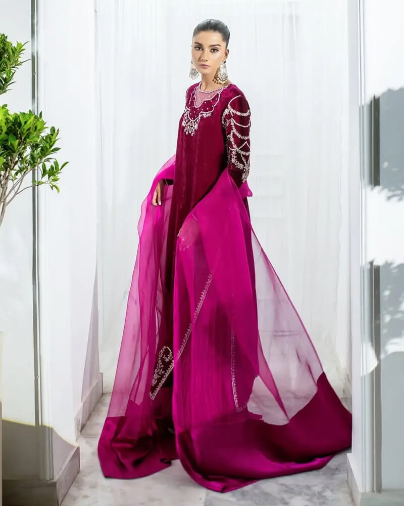 Velour Pink-Festive