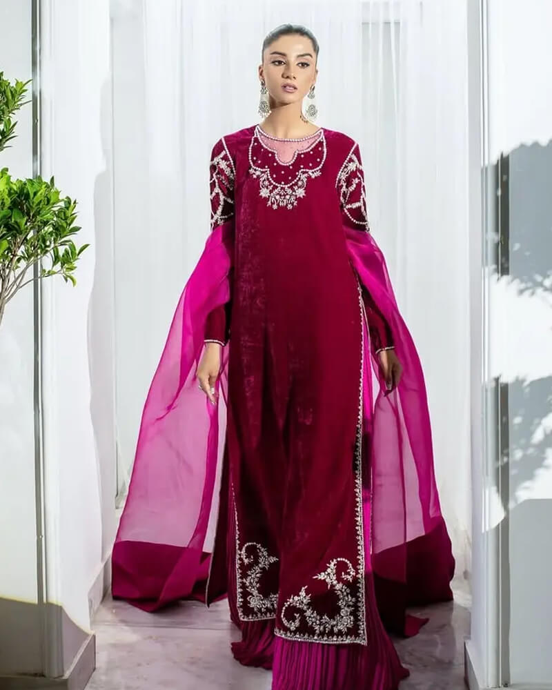 Velour Pink-Festive