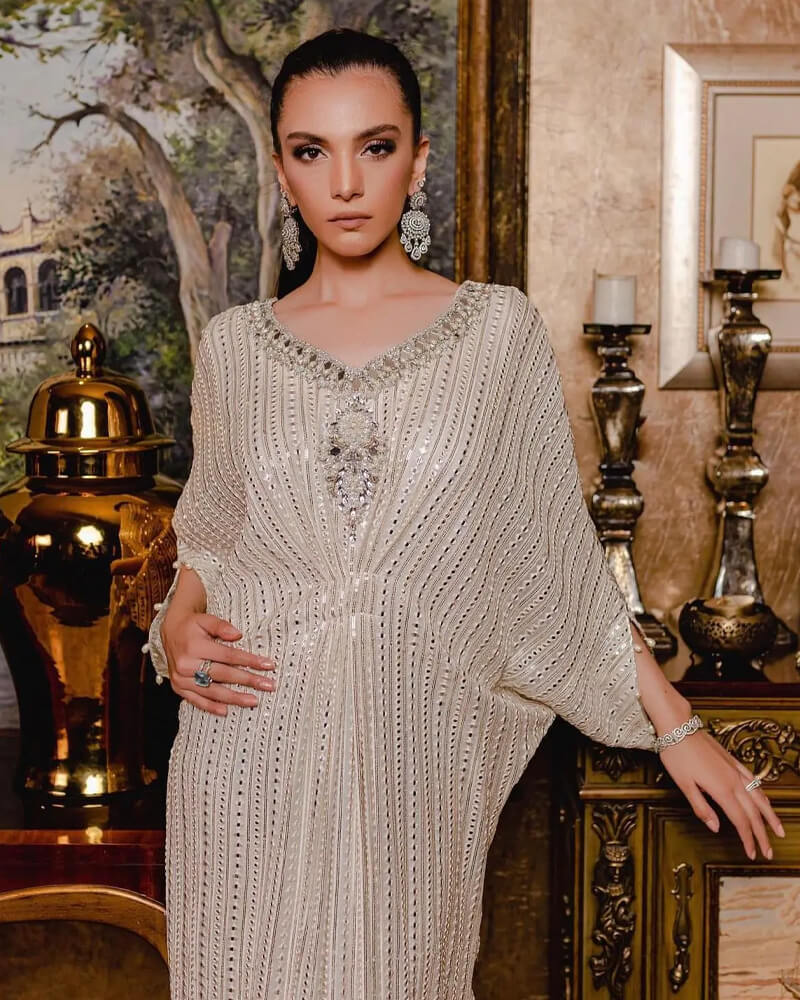 Chandi Regalia Kaftan by Alizay Saad