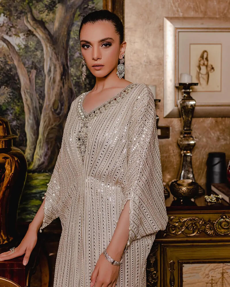 Chandi Regalia Kaftan by Alizay Saad