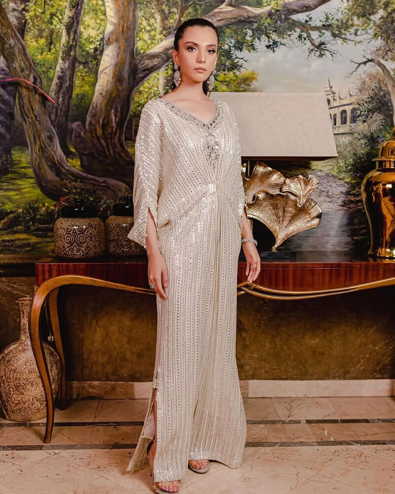 Chandi Regalia Kaftan by Alizay Saad