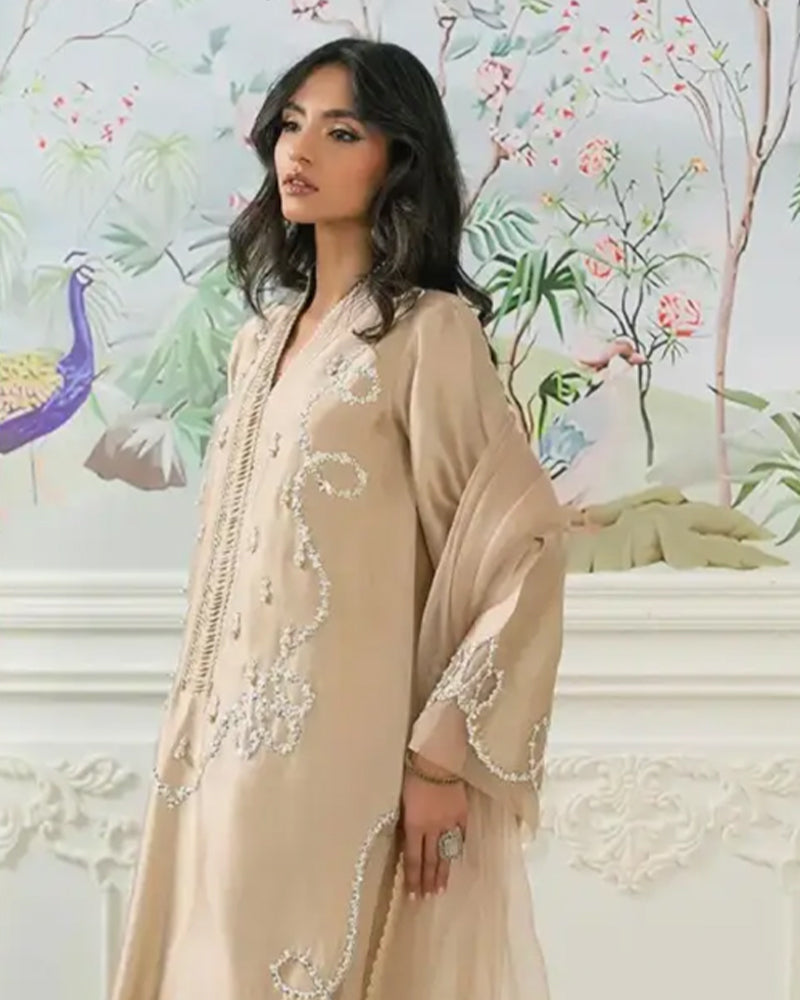 Sohani Beige Eid Series’26 by Alizay Saad