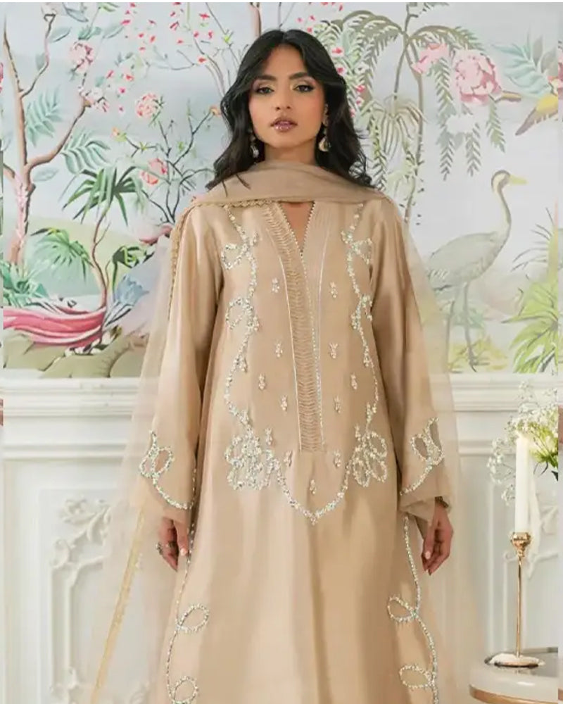 Sohani Beige Eid Series’26 by Alizay Saad