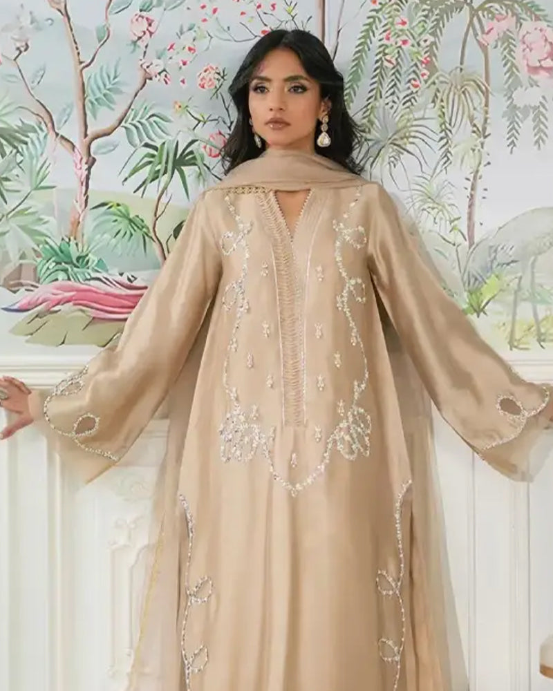 Sohani Beige Eid Series’26 by Alizay Saad