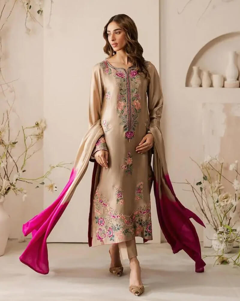 Orchid Semi-Formal by Alizay Saad