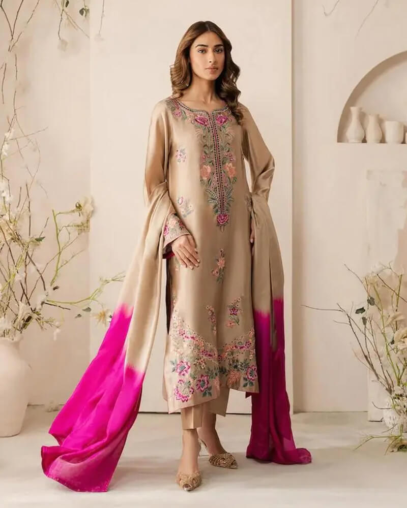 Orchid Semi-Formal by Alizay Saad