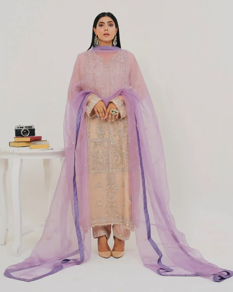 Lavender Lilly-Festive Edit'26(Dupatta)